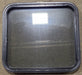 Used Black Radius Non Opening Window : 23 1/2" W x 21 1/2" H x 1 3/4" D - Young Farts RV Parts