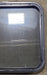 Used Black Radius Non Opening Window : 23 1/2" W x 21 1/2" H x 1 3/4" D - Young Farts RV Parts