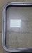 Used Black Radius Non Opening Window : 23 1/2" W x 21 1/2" H x 1 7/8" D - Young Farts RV Parts