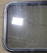 Used Black Radius Non-Opening Window : 23 1/4" W X 21 3/4" H X 1 3/8" D - Young Farts RV Parts