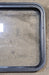 Used Black Radius Non Opening Window : 23 1/4" W x 21 3/4" H x 1 7/8" - Young Farts RV Parts