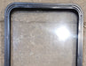 Used Black Radius Non Opening Window : 23 1/4" W x 34 3/4" H x 1 7/8" - Young Farts RV Parts