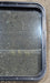 Used Black Radius Non Opening Window : 23 3/4" W x 26" H x 2" D - Young Farts RV Parts
