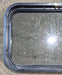 Used Black Radius Non Opening Window : 24 1/4" W x 16 3/4" H x 1 7/8" - Young Farts RV Parts
