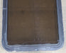 Used Black Radius Non Opening Window : 24 1/4" W x 35 1/2" H x 1 7/8" D - Young Farts RV Parts