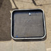Used Black Radius Non-Opening Window : 24 1/4 X 22 X 2" D - Young Farts RV Parts