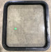 Used Black Radius Non Opening Window : 25 1/2" W x 23 1/2" H x 2" D - Young Farts RV Parts