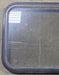 Used Black Radius Non Opening Window : 29 3/4" W x 17 3/4" H x 1 3/4" D - Young Farts RV Parts