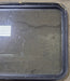 Used Black Radius Non Opening Window : 29 3/4" W x 23 3/4" H x 1 5/8" D - Young Farts RV Parts
