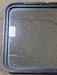 Used Black Radius Non Opening Window : 29 3/4" W x 23 3/4" H x 1 5/8" D - Young Farts RV Parts