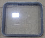 Used Black Radius Non Opening Window : 30 1/2" W x 25 3/4" H x 2" D - Young Farts RV Parts