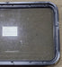 Used Black Radius Non Opening Window : 36 1/4" W x 21 3/4" H x 1 7/8" D - Young Farts RV Parts