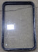 Used Black Radius Non Opening Window : 36" W x 24 1/4" H x 2" D - Young Farts RV Parts