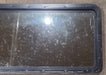 Used Black Radius Non Opening Window : 47 1/2" W x 21 1/2" H x 1 3/4" D - Young Farts RV Parts