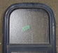 Used Black Radius Opening Window : 11 5/8" W X 21 3/8" H X 1 7/8" D - Young Farts RV Parts