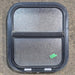 Used Black Radius Opening Window - 15.25 X 17.75 X 1.875 - Young Farts RV Parts