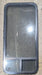 Used Black Radius Opening Window : 21 1/4" W x 47 1/4" H x 1 3/4" D - Young Farts RV Parts