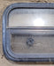 Used Black Radius Opening Window : 23 1/2" W x 14 1/4" H x 1 7/8" - Young Farts RV Parts