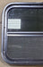 Used Black Radius Opening Window : 23 1/2" W x 19 1/2" H x 1 7/8" D - Young Farts RV Parts