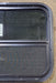 Used Black Radius Opening Window : 23 1/2" W x 19 1/2" H x 1 7/8" D - Young Farts RV Parts