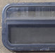 Used Black Radius Opening Window : 23 1/4" W x 14 1/4" H x 1 7/8" D - Young Farts RV Parts