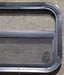 Used Black Radius Opening Window : 23 1/4" W x 14 1/4" H x 2" D - Young Farts RV Parts