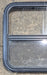 Used Black Radius Opening Window : 23 1/4" W x 21 1/4" H x 1 1/2" - Young Farts RV Parts