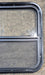 Used Black Radius Opening Window : 23 1/4" W x 21 1/4" H x 1 1/2" - Young Farts RV Parts