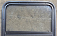 Used Black Radius Opening Window : 23 1/4" W x 28 1/4" H x 1 3/4" D - Young Farts RV Parts
