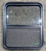 Used Black Radius Opening Window : 23 1/4" W x 28 1/4" H x 1 3/4" D - Young Farts RV Parts