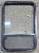 Used Black Radius Opening Window : 23 1/4" W x 34 1/2" H x 1 3/4" D - Young Farts RV Parts