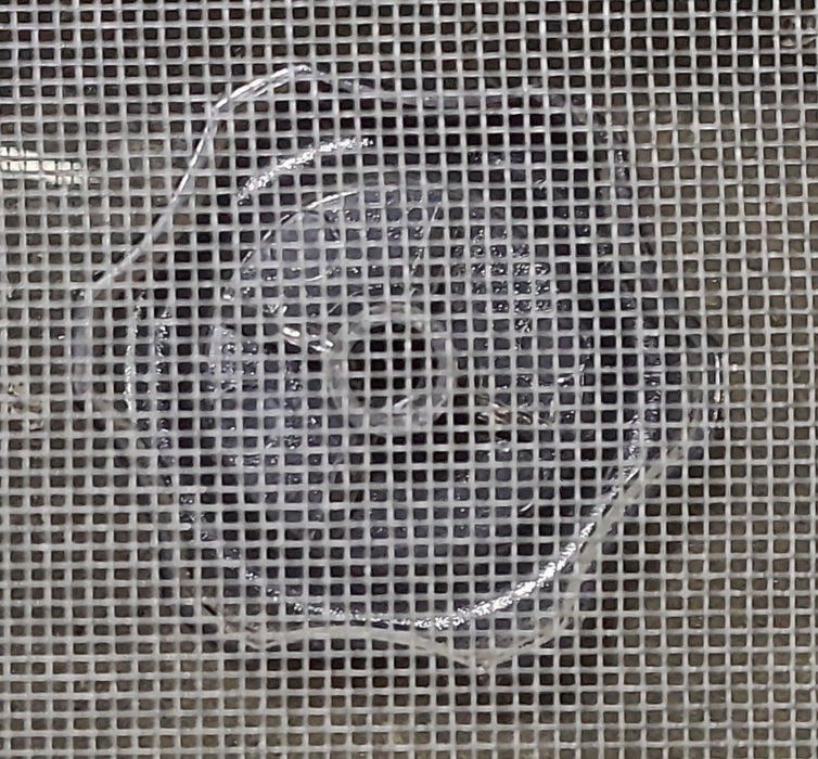 Used Black Radius Opening Window : 23 3/8" W x 15 1/2" H x 1 7/8" D