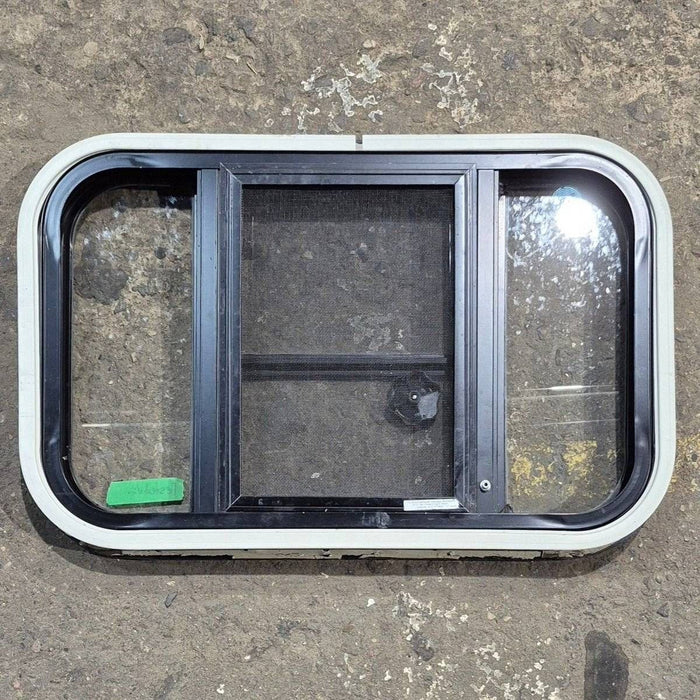 Used Black Radius Opening Window - 23.625 X 14.875 X 1.625