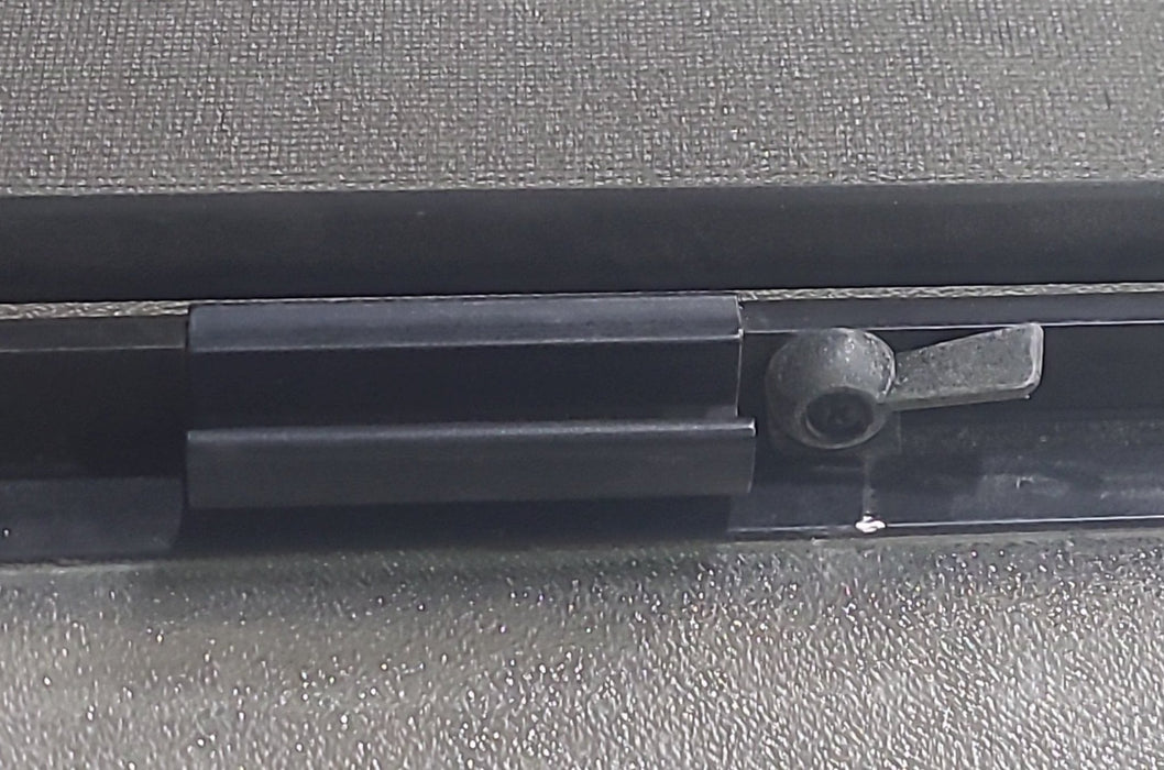 Used Black Radius Opening Window : 24 1/4" W x 15" H x 1 7/8" D