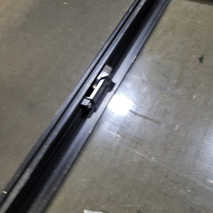Used Black Radius Opening Window : 24 1/4" X 21 3/4" X 2" D