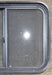 Used Black Radius Opening Window : 25 1/2" W x 20" H x 1 3/4" - Young Farts RV Parts