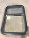 Used Black Radius Opening Window : 27 3/4" W x 18" H x 1 3/4" - Young Farts RV Parts