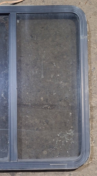 Used Black Radius Opening Window : 27" W x 30" H x 1 7/8" D