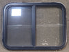 Used Black Radius Opening Window : 29 1/2" W x 21 1/2" H x 1 1/4" D - Young Farts RV Parts