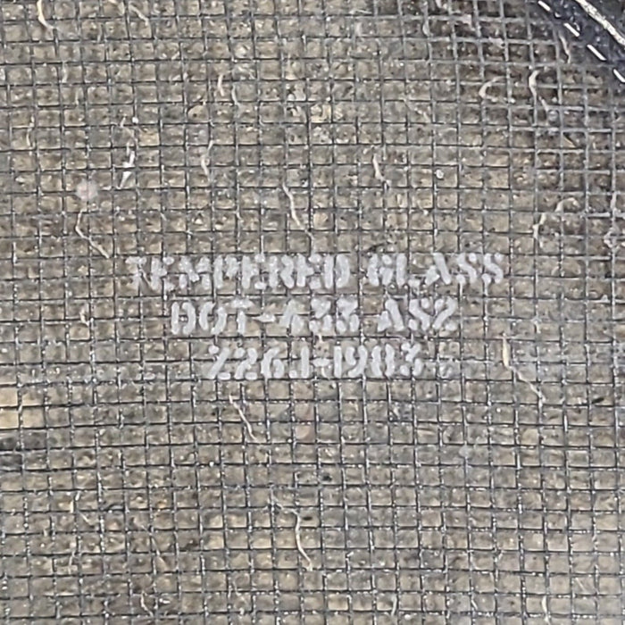 Used Black Radius Opening Window : 29 1/2" W x 21 1/2" H x 1 1/4" D