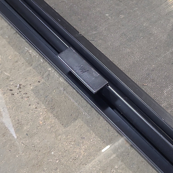 Used Black Radius Opening Window : 29 1/2" W x 21 1/2" H x 1 1/4" D - Young Farts RV Parts