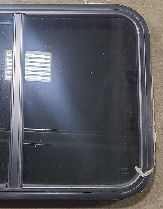 Used Black Radius Opening Window : 29 1/2" W x 21 1/2" H x 2" D