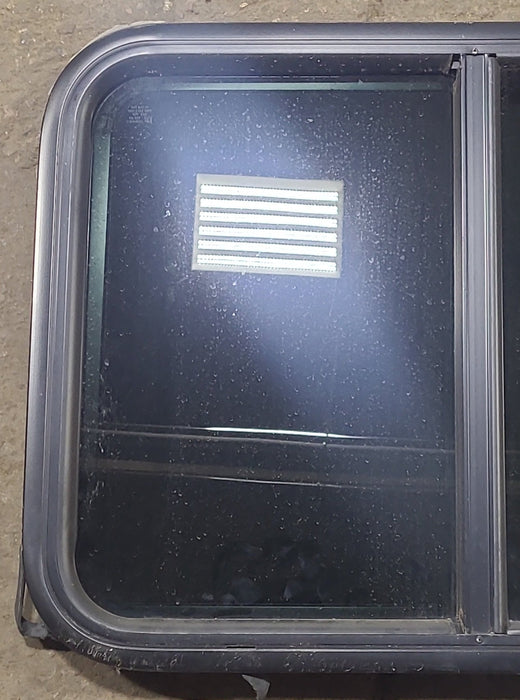 Used Black Radius Opening Window : 29 1/2" W x 21 1/2" H x 2" D