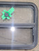 Used Black Radius Opening Window : 29 1/4" W x 21 1/4" H x 1 3/4" - Young Farts RV Parts