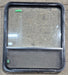 Used Black Radius Opening Window : 29 1/4" W x 34 1/2" H x 1 7/8" D - Young Farts RV Parts