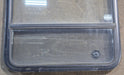 Used Black Radius Opening Window : 29 1/4" W x 34 1/2" H x 1 7/8" D - Young Farts RV Parts