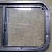 Used Black Radius Opening Window : 30 1/4" W x 16 1/4" H x 2" D - Young Farts RV Parts