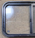 Used Black Radius Opening Window : 30 1/4" W x 17 3/4" H x 1 3/4" - Young Farts RV Parts