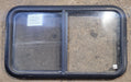 Used Black Radius Opening Window : 30 1/4" W x 17 3/4" H x 1 3/4" - Young Farts RV Parts