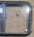 Used Black Radius Opening Window : 30 1/4" W x 17 3/4" H x 1 3/4" - Young Farts RV Parts